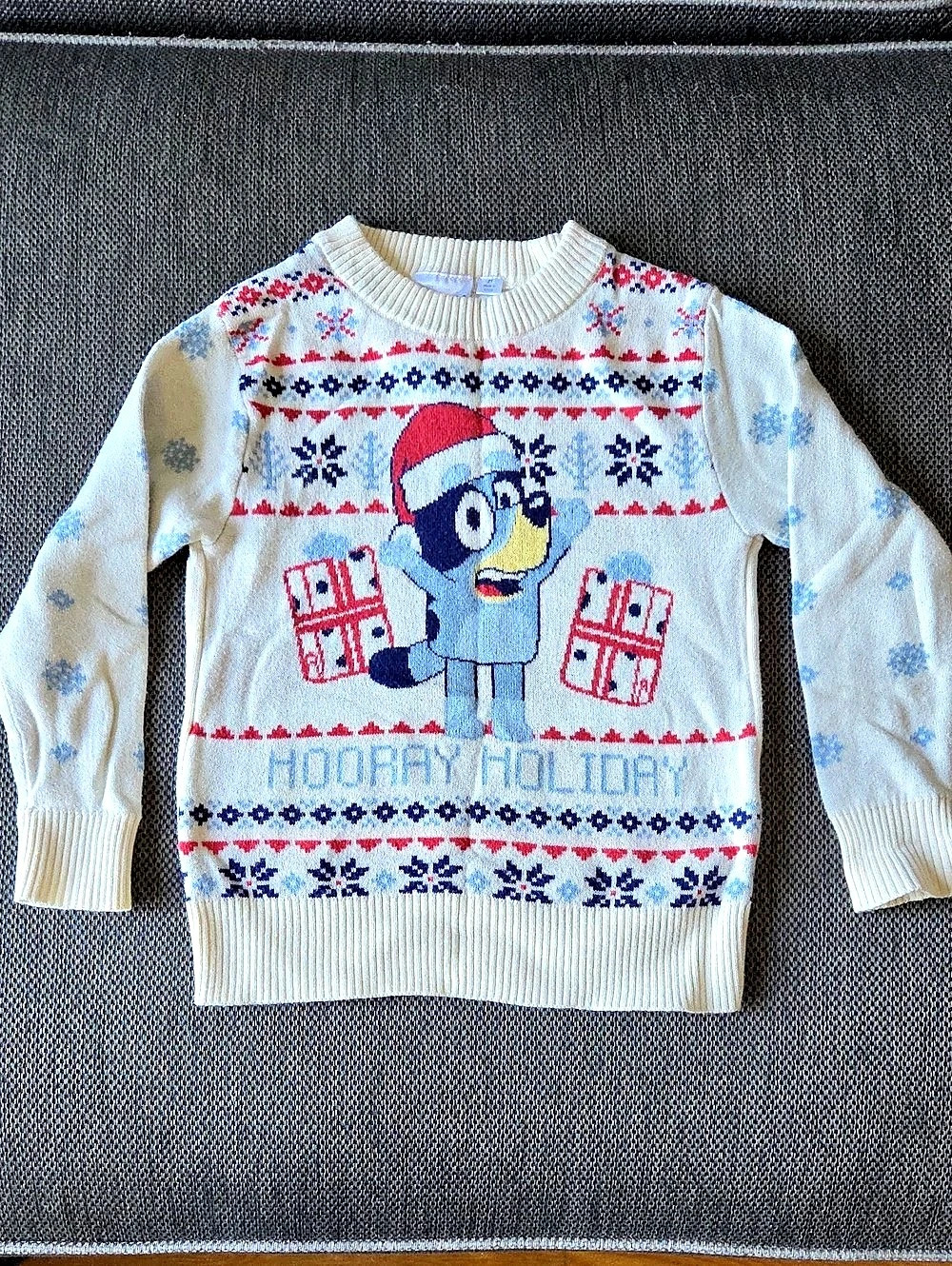 Bluey Toddler Holiday Pullover Sweatshirt 2T